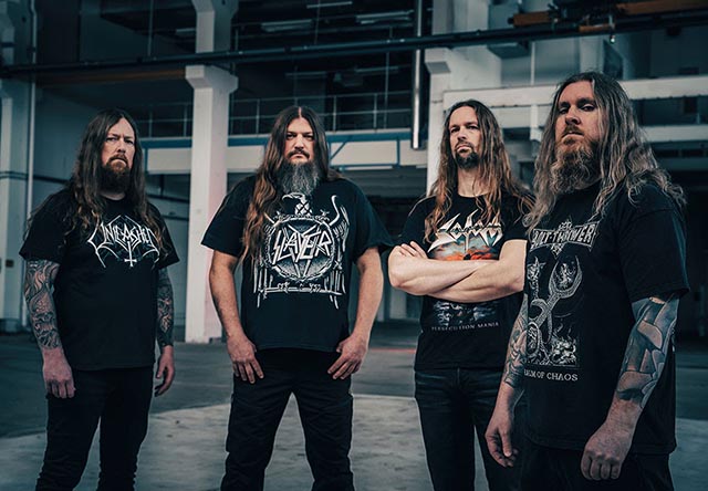 Vomitory return with “All Heads Are Gonna Roll” video; first album in twelve years arriving in May