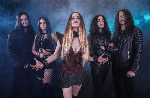 Frozen Crown sign with Napalm Records