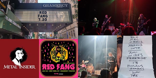 tyfon hungersnød Begrænse Live Gig Review: Red Fang Wires Up the Gramercy Theatre on 7/20/23 | Metal  Insider