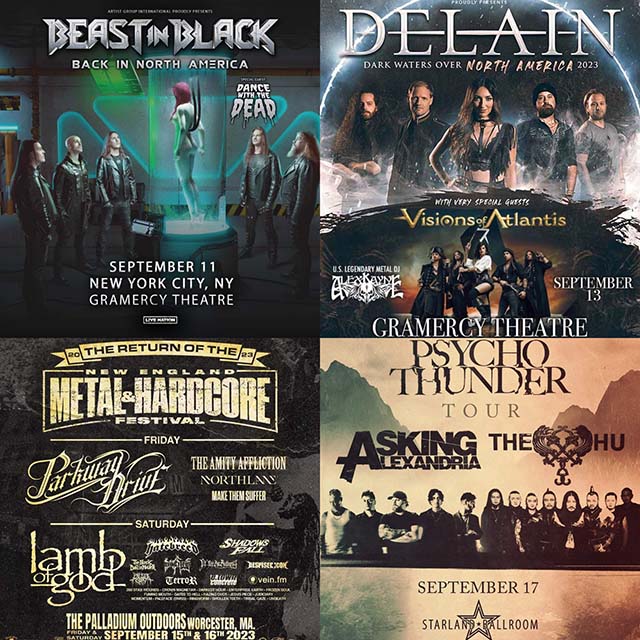 Concert Calendar (9/11-9/17) : Of Chili, Lights and Riffs: Beast in Black, Asking Alexandria, & more