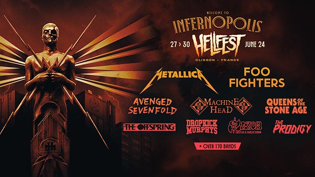 Newly confirmed artists for Hellfest 2024 include Metallica, Mr. Bungle, Ne Obliviscaris