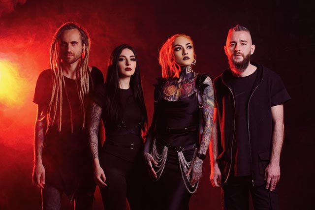 Infected Rain drop “Never To Return” video; new album arriving in February