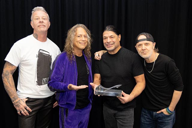 Metallica Updates: Saudi Arabia concert, pro-shot videos, Hall of Fame Award, James Hetfield’s book, and Kirk Hammett’s Epiphone collaboration