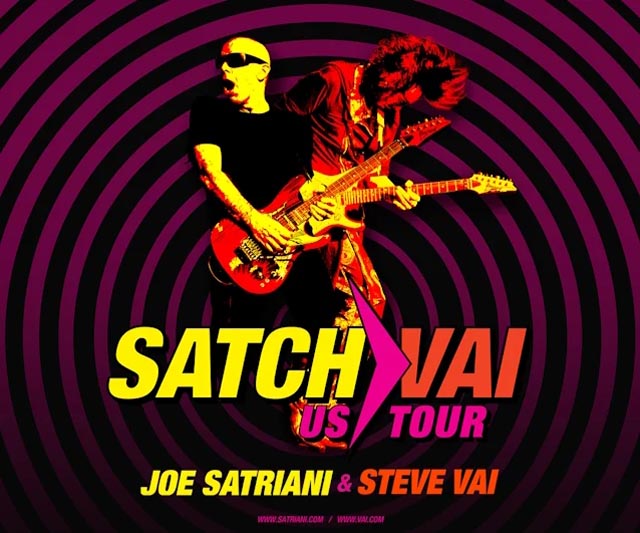 Joe Satriani and Steve Vai join forces for 2024 U.S. Tour