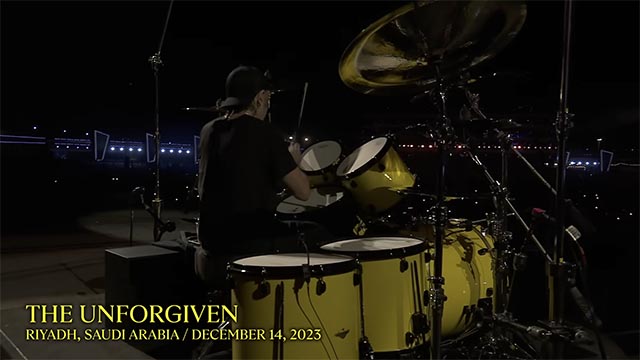 Metallica share “The Unforgiven” performance video from first-ever show in Saudi Arabia