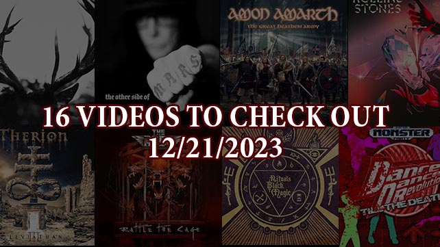 Sixteen videos to check out: Mick Mars, Amon Amarth, Apocalyptica, Ihsahn & more