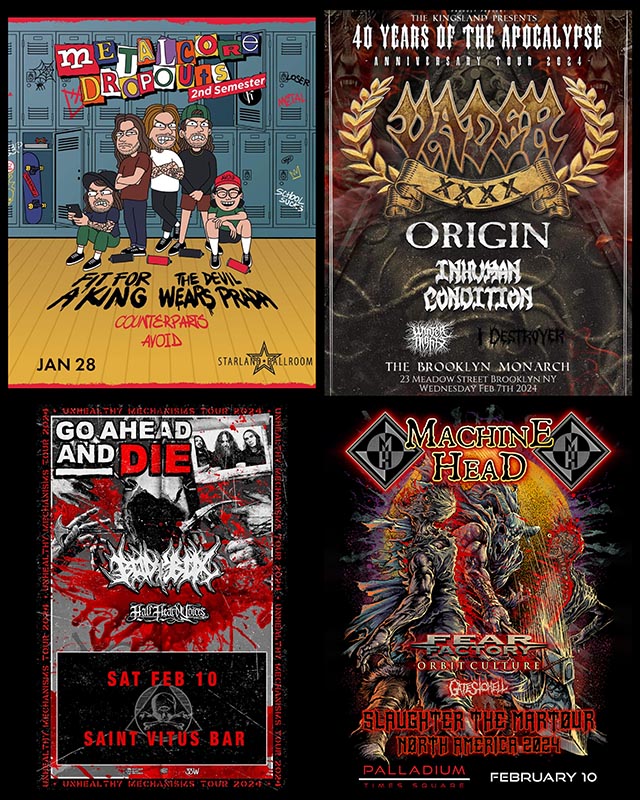 Concert Calendar (1/27-2/10): The Previews You Need – Fit for a King, Machine Head, & more