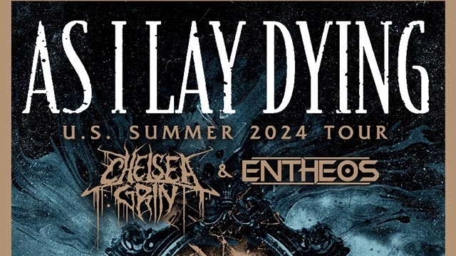 As I Lay Dying announce U.S. Summer 2024 Tour w/ Chelsea Grin & Entheos
