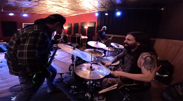 Watch Former Slipknot drummer Jay Weinberg rehearse with Infectious Grooves for upcoming tour