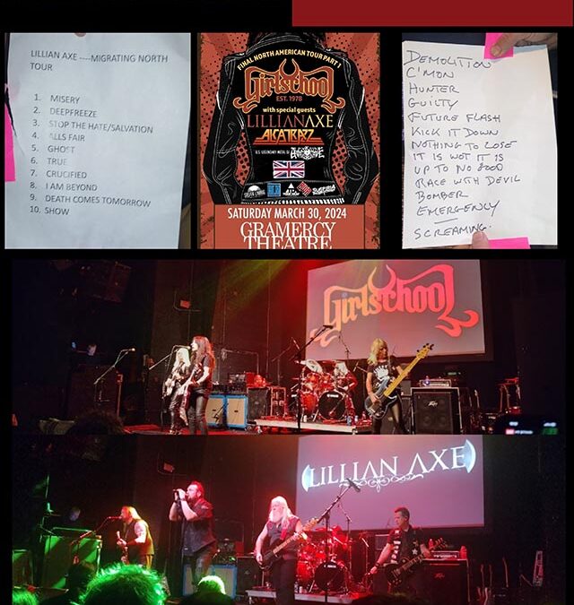 Live Gig Review: The Last Act of Demolition from Girlschool at the Gramercy Theatre on 3/30/24