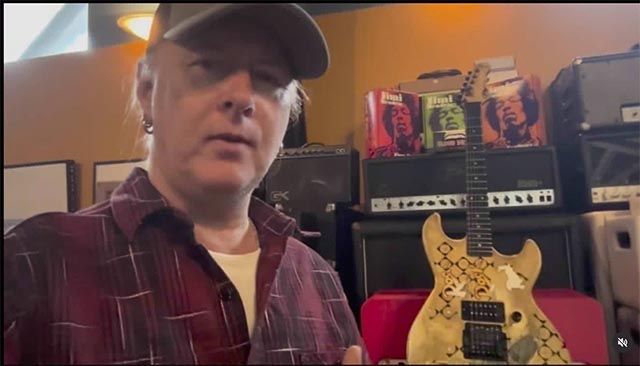 Jerry Cantrell’s “Blue Dress” G&L guitar found after being mistaken for stolen