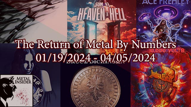 Metal By Numbers: Cure the Charts – 4/18/2024