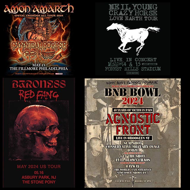 Concert Calendar (5/13-5/19): The Musicians and Their Fans. Amon Amarth, Baroness & more
