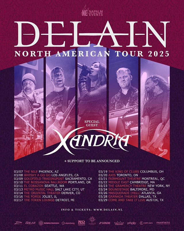 delain north american tour