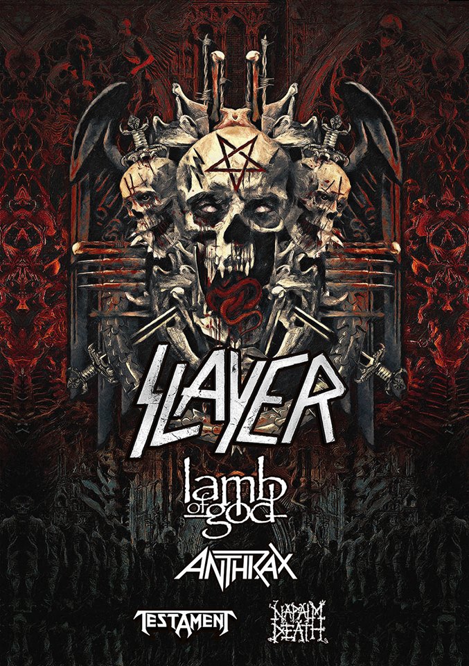 Slayer’s farewell tour kicks off