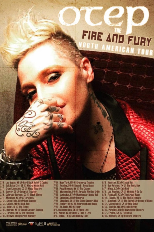 Otep announces summer North American Tour