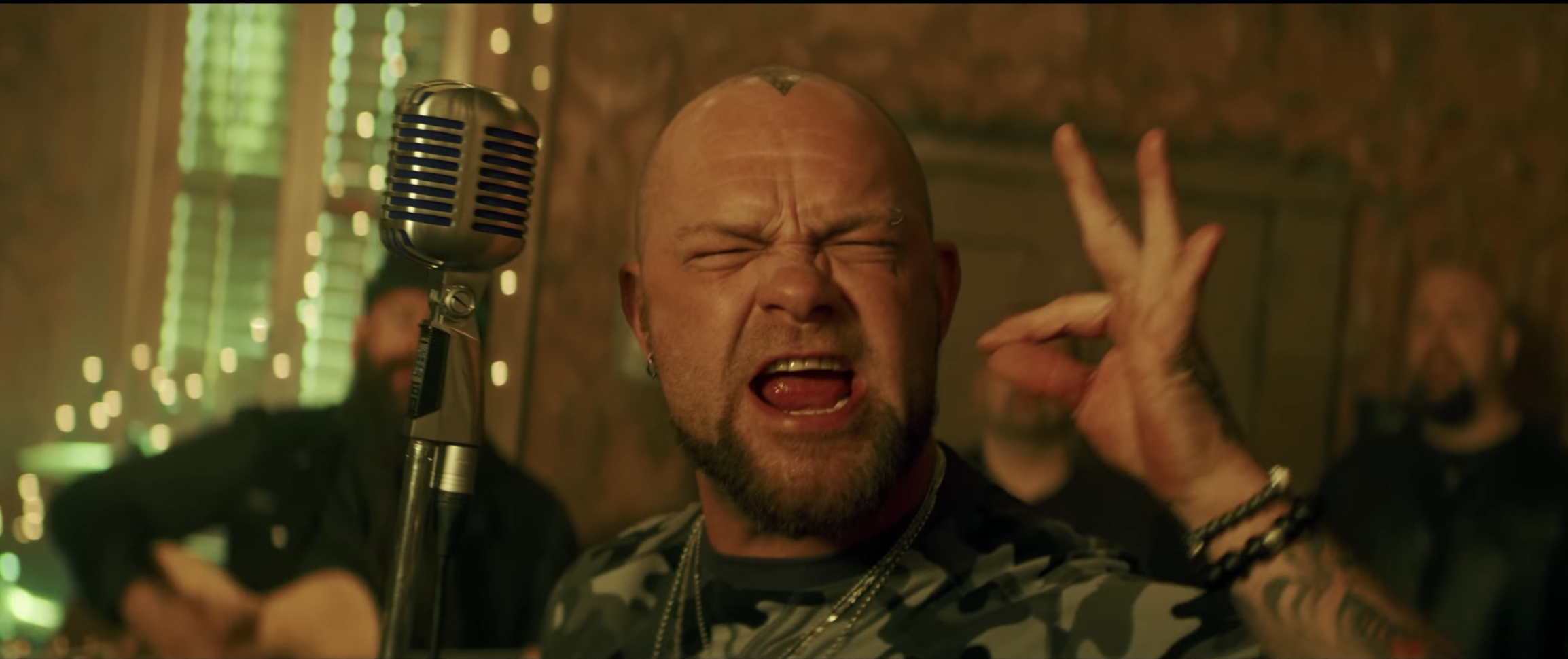 Five Finger Death Punch premiere “Blue On Black” music video