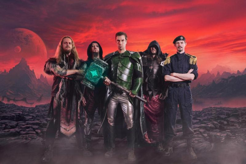 Gloryhammer premiere “Gloryhammer” music video