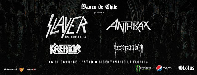 Kreator replaces Megadeth for Slayer’s final Chile performance