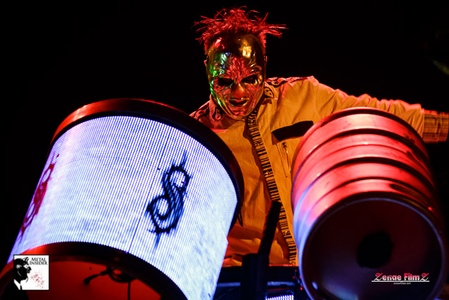 M Shawn Crahan of Slipknot will continue to wear a mask in public beyond pandemic