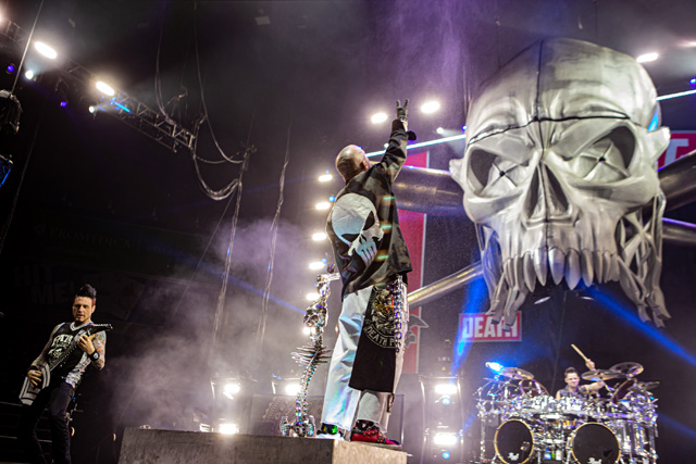 Photos/Review:  Five Finger Death Punch turns Huntington Center “Inside Out”