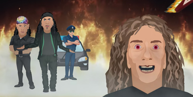 Anvil unveil “Nabbed In Nebraska” animated lyric video