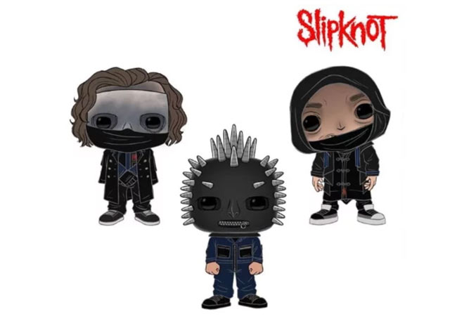 Slipknot, Slayer, Ghost, Motörhead and ZZ Top are the next Funko ‘Pop! Rocks’ figures