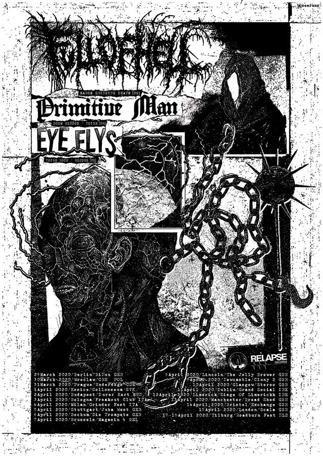 Coronavirus: Full of Hell European tour w/ Primitive Man & Eye Flys POSTPONED