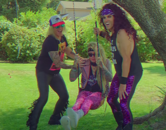 Steel Panther share clip from ‘Rockdown In The Lockdown”