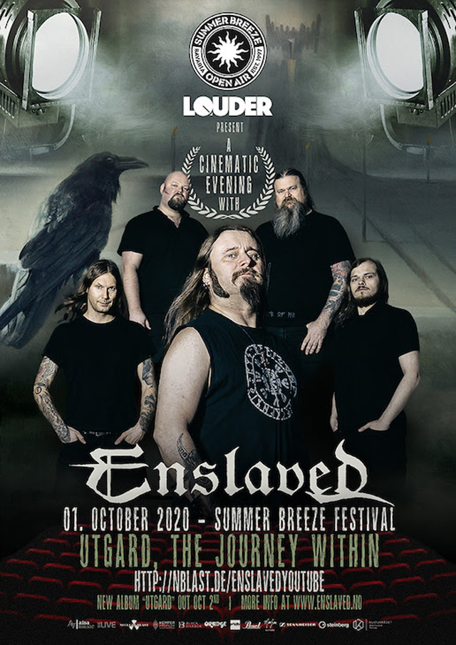 Enslaved – Summer Breeze ‘Utgard – The Journey Within’ event premieres today