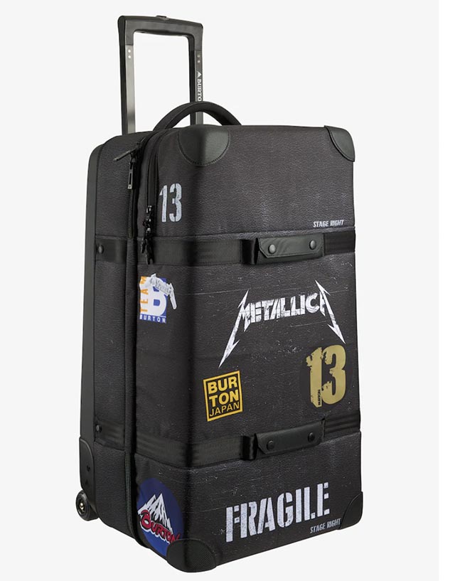 Metallica travel bag road cases are now available