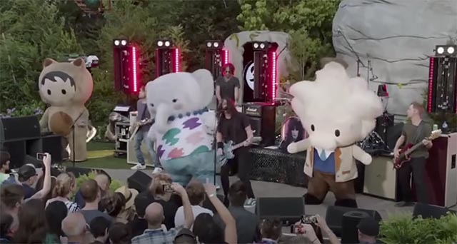 Watch Foo Fighters special performance at Dreamforce 2021