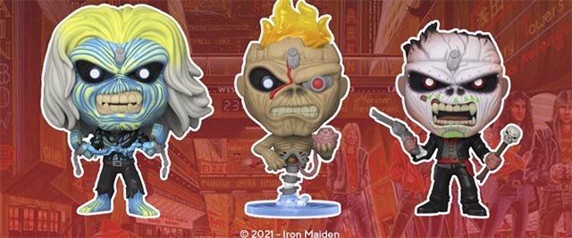 Iron Maiden and Funko to release new Eddie ‘Pop! Rocks’ figures in February