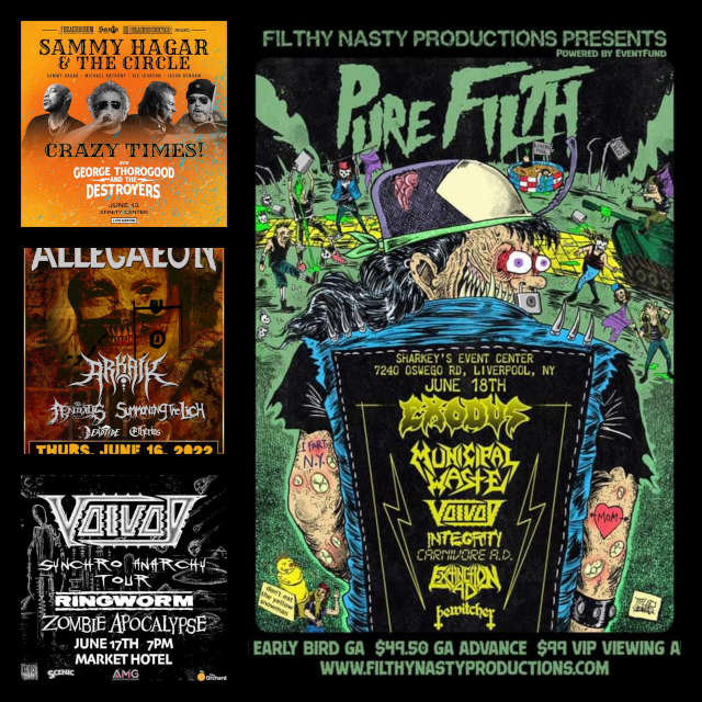 Concert Calendar (6/13-6/19) | Isn’t It Crazy How Summer’s Almost Here? Allegaeon, Voivod, & more