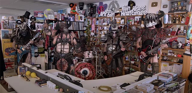 GWAR take over NPR’s ‘Tiny Desk Concert Series’