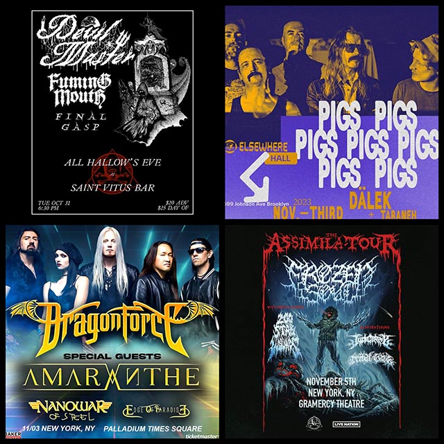 Concert Calendar (10/31-11/05): Pumpkins Arise! Devil Master, Dragonforce, & more