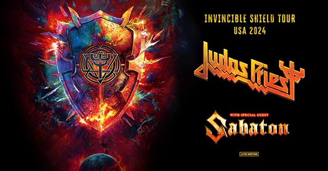 Judas Priest announce 2024 ‘Invincible Shield’ tour w/ Sabaton