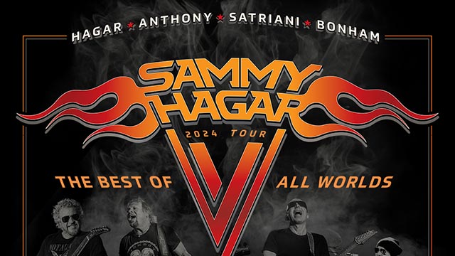 Sammy Hagar announces ‘The Best of All Worlds Summer 2024 Tour’ featuring Michael Anthony, Joe Satriani, and Jason Bonham w/ special guests Loverboy