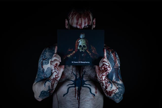 Top black metal photographer NecrosHorns announces his tenth book, ‘10 Years of Blasphemy’