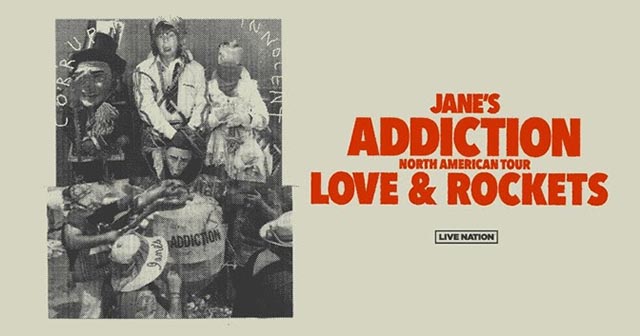 Jane’s Addiction and Love And Rockets announce summer tour