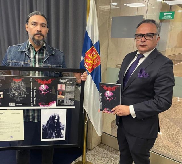 ‘Vampire Zine’ Celebrated at Norwegian, Finnish, Danish, and Swedish Embassies in Chile