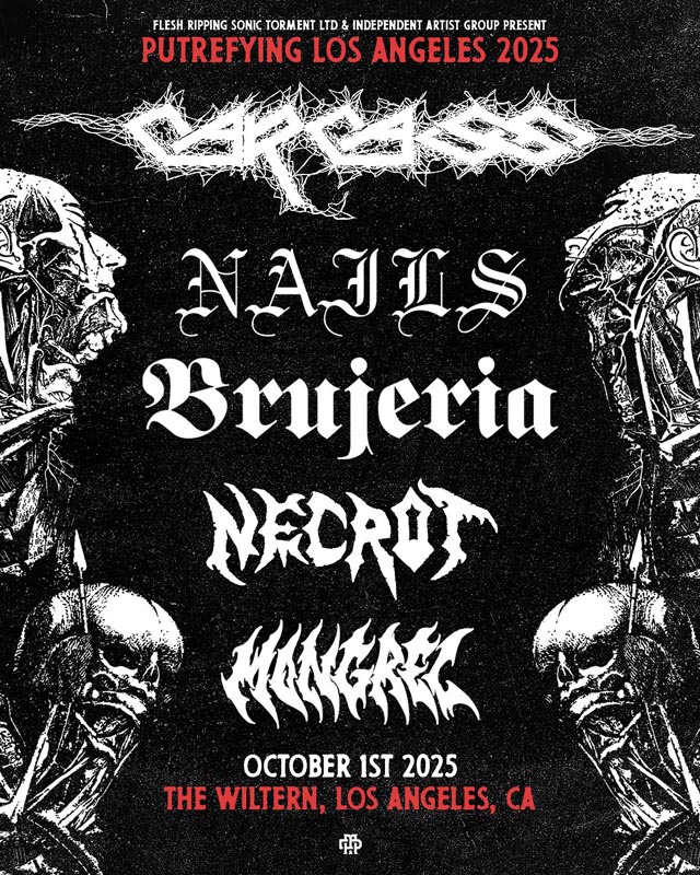 Carcass_Tour_2025_LA | Metal Insider