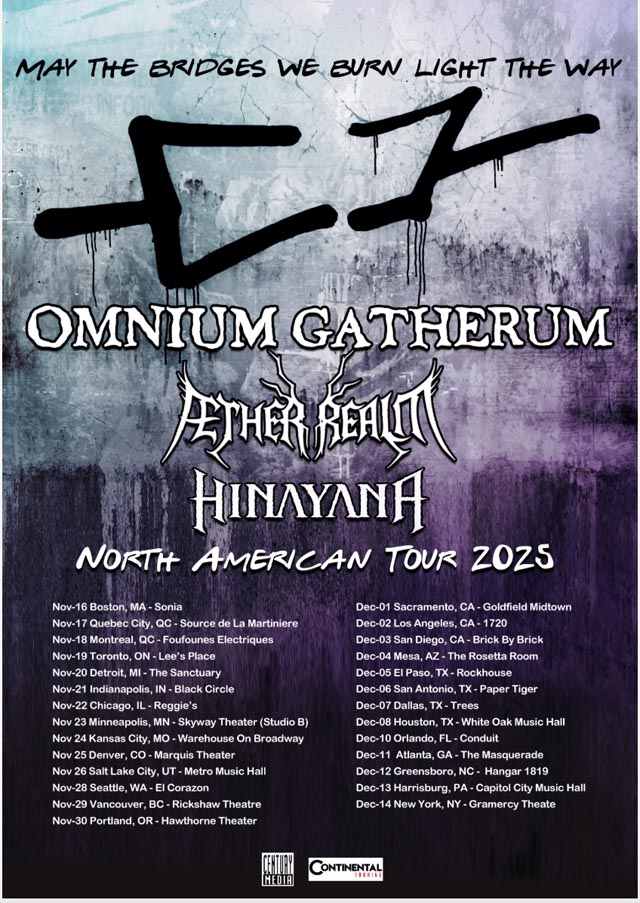 OmniumGatherum_Tour_2025 | Metal Insider