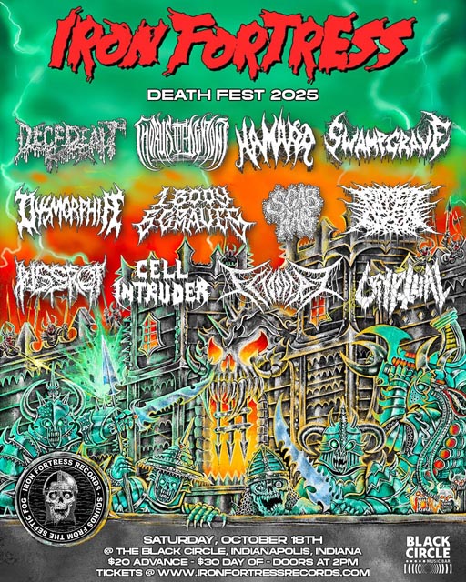 IRON FORTRESS DEATH FEST 2025 | Metal Insider