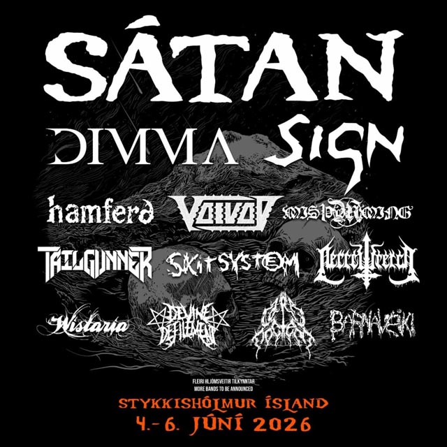 Icelands Sátan Metal Festival_LineUp | Metal Insider