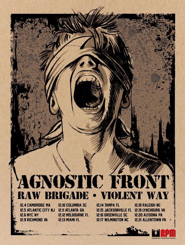 Agnostic_Front_East_Coast_Tour_2025 | Metal Insider