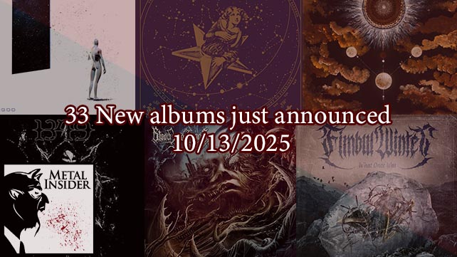 Explore 33 New albums just announced – 10/13/2025