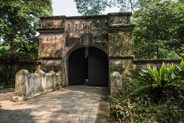 The Main Gate Fort Canning Park Singapore | Metal Insider