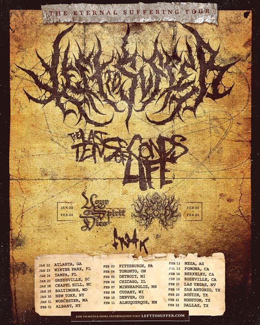 LeftToSuffer_2026_Tour | Metal Insider