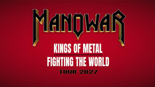 Manowar announce 2027 Germany tour celebrating ‘Kings of Metal’ and ‘Fighting the World’